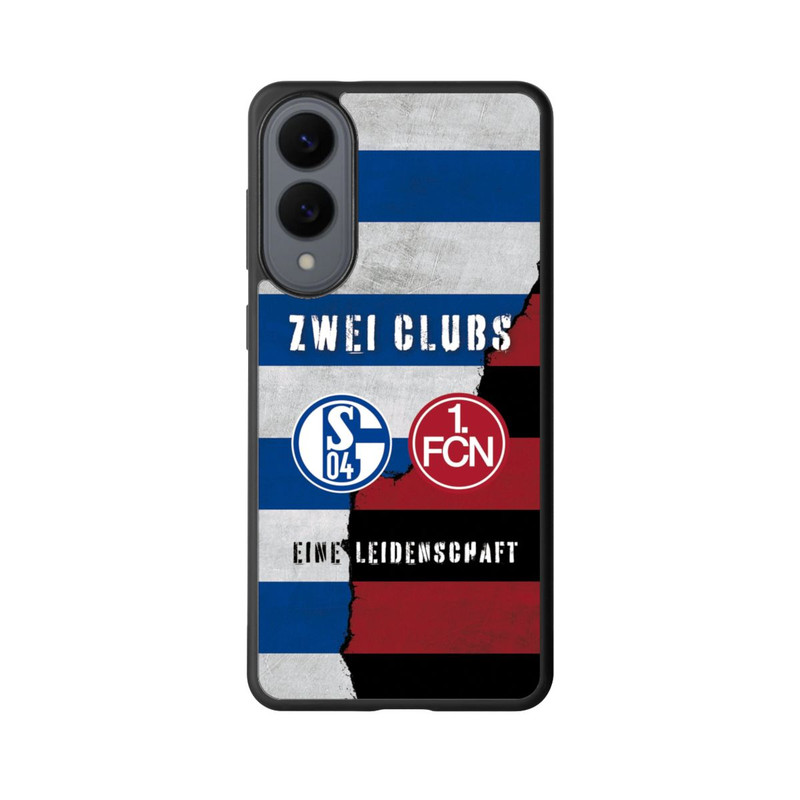 Galaxy S25 Edge Base Case Fanfreundschaft Schalke x Nürnberg