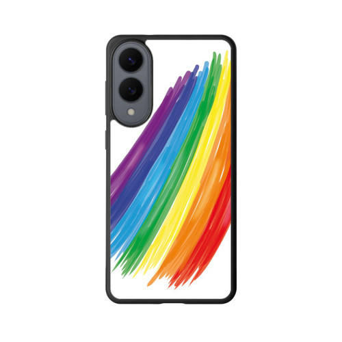 Samsung Galaxy S25 Edge Base Case Rainbow Paint Brush