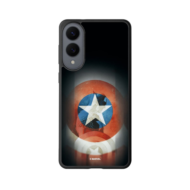 Galaxy S25 Edge Base Case Captain America Shield