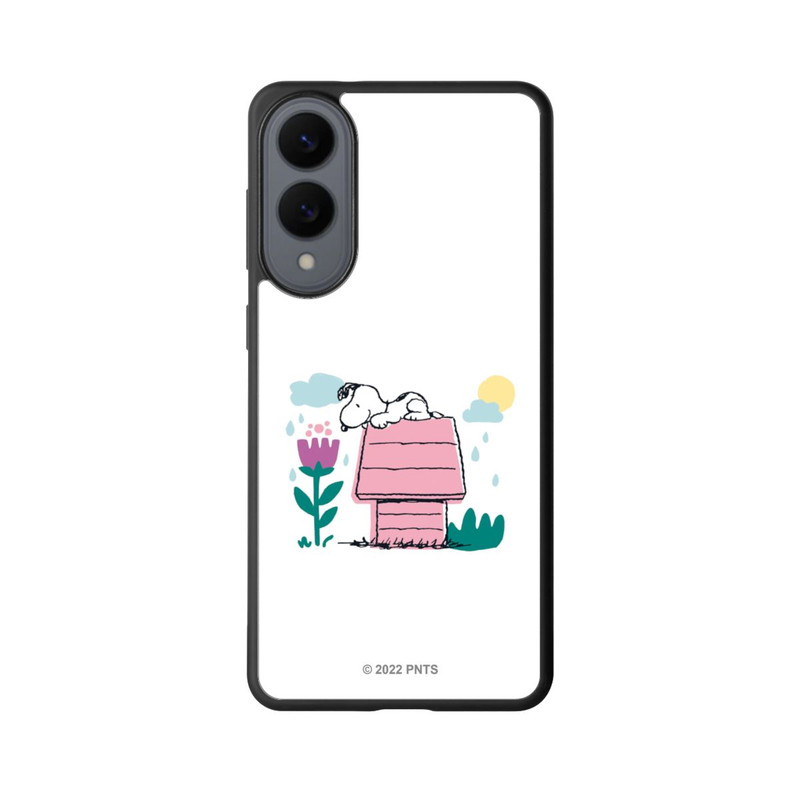 Galaxy S25 Edge Base Case Snoopy Hundehütte Frühling