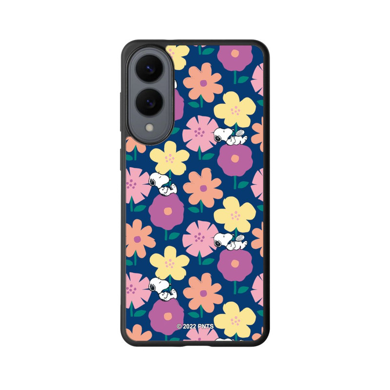 Galaxy S25 Edge Base Case Snoopy Muster Frühling