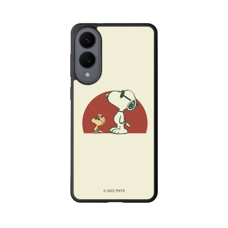 Galaxy S25 Edge Base Case Snoopy Woodstock weit draußen