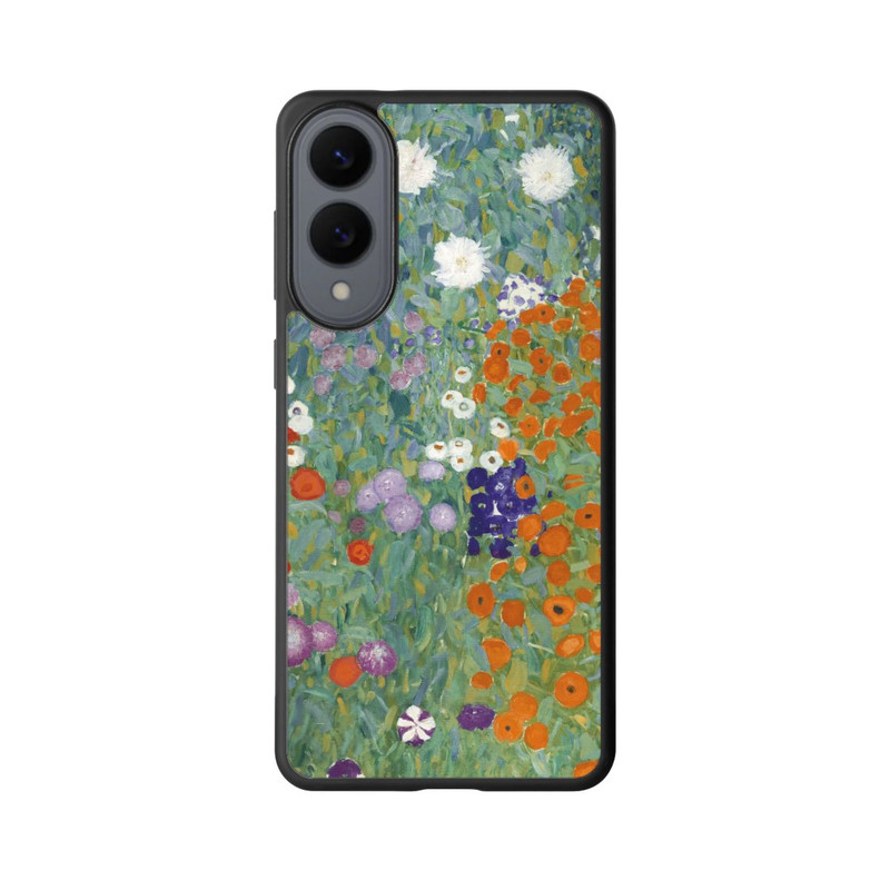 Galaxy S25 Edge Base Case Blühender Garten - Gustav Klimt