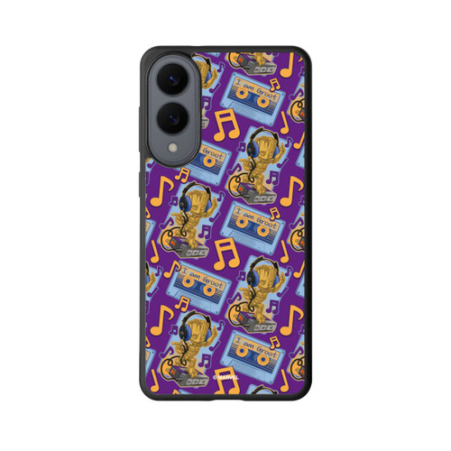 Samsung Galaxy S25 Edge Base Case Groot Comic Headphones Guardians of the Galaxy
