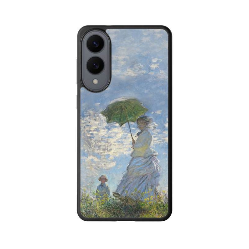 Galaxy S25 Edge Base Case Frau mit Sonnenschirm - Monet