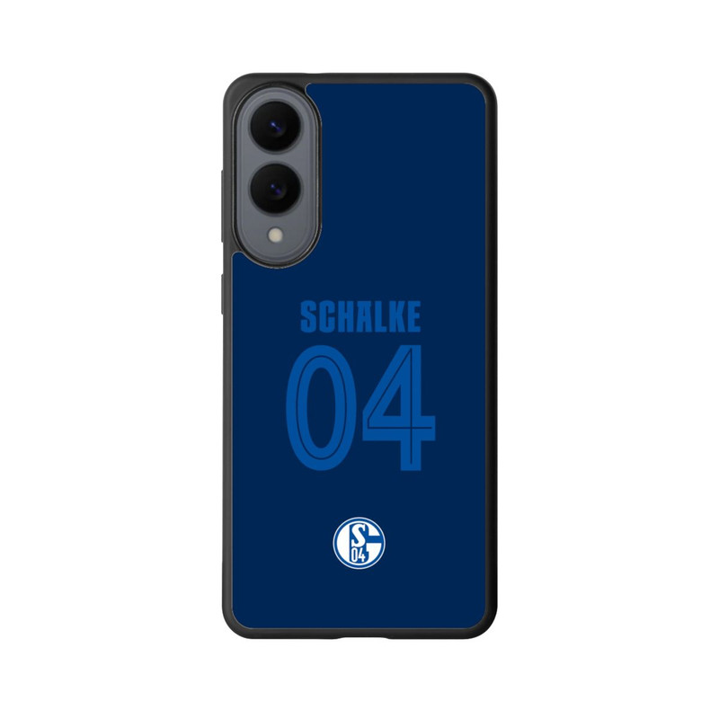 Galaxy S25 Edge Base Case Schalke 04 Dunkelblau