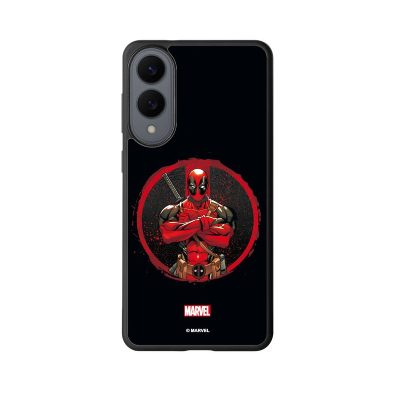 Galaxy S25 Edge Base Case Deadpool Badge