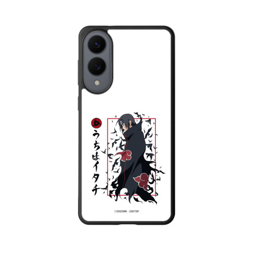 Samsung Galaxy S25 Edge Base Case Itachi Krähen Weiß