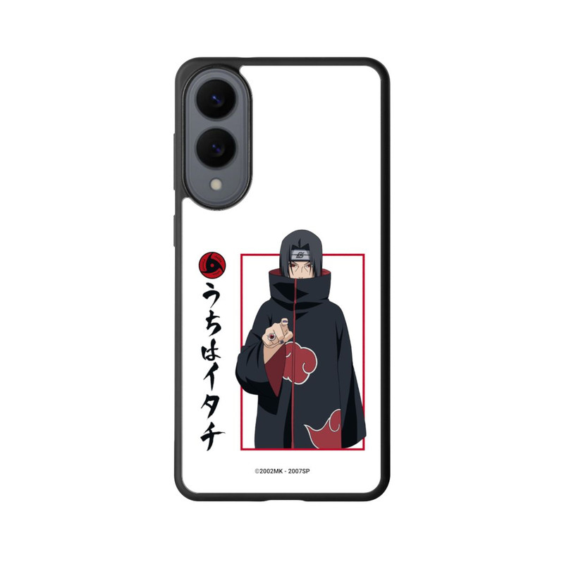 Galaxy S25 Edge Base Case Itachi Geste Weiß
