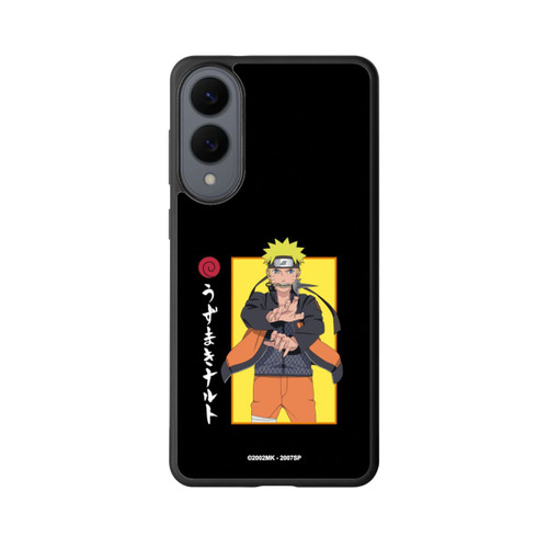 Samsung Galaxy S25 Edge Base Case Naruto Kampfposition Schwarz