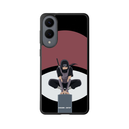 Samsung Galaxy S25 Edge Base Case Itachi Uchiha Symbol schwarz