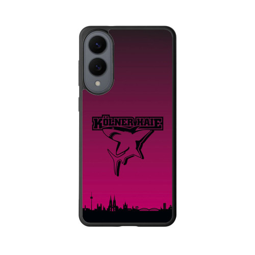 Samsung Galaxy S25 Edge Base Case Kölner Haie Skyline Pink