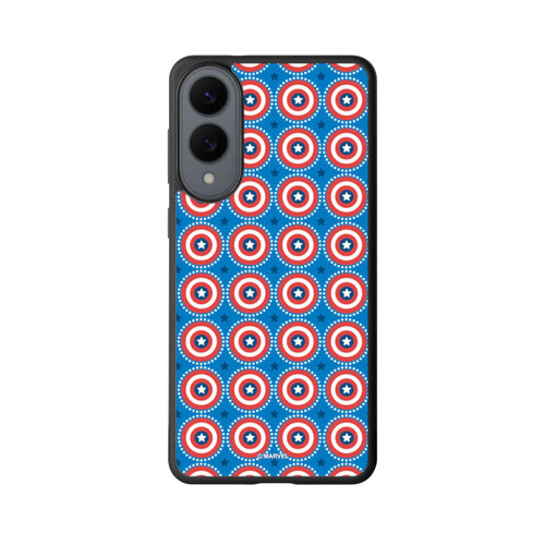 Samsung Galaxy S25 Edge Base Case Captain American Shield Pattern