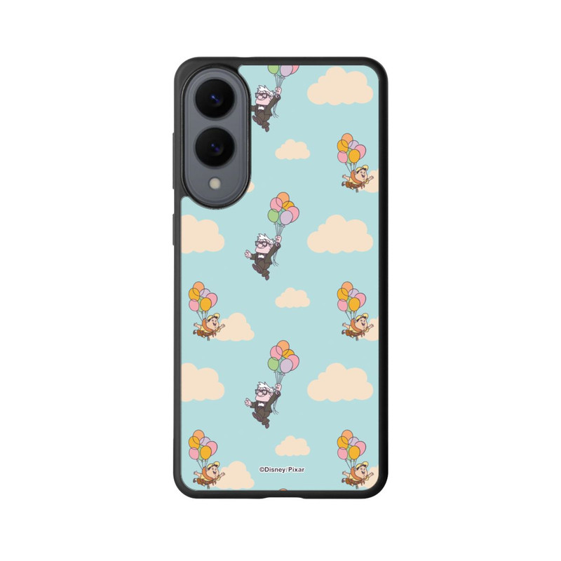 Galaxy S25 Edge Base Case Disney Oben Ballon Haus Muster