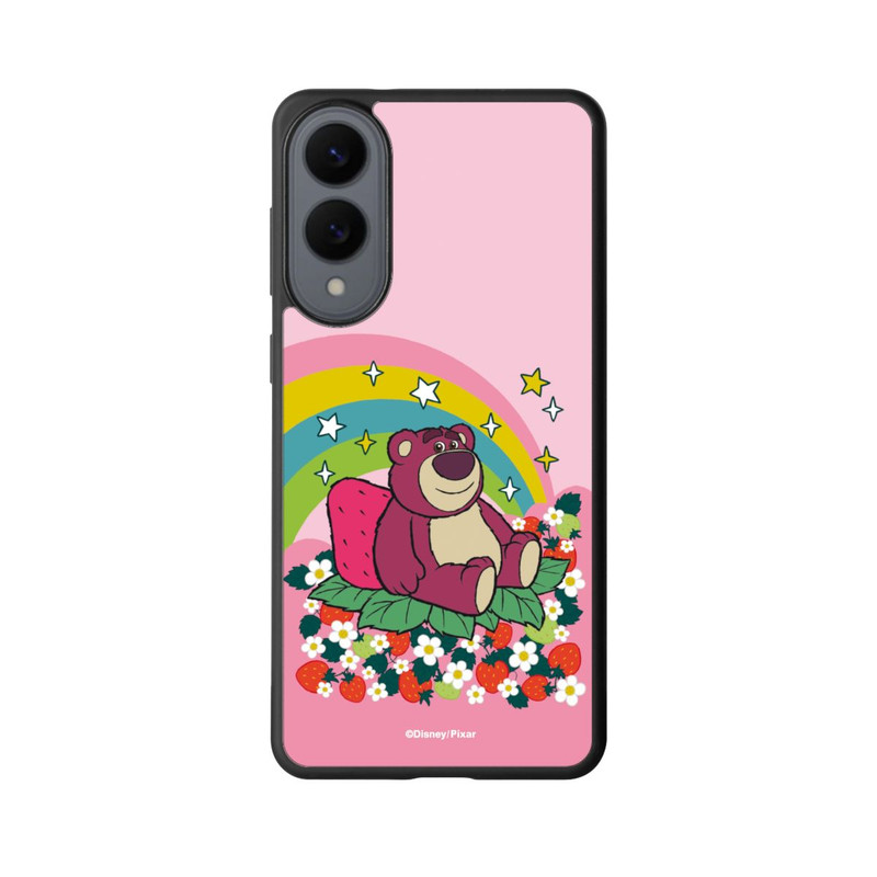 Galaxy S25 Edge Base Case Strawberry Rainbow