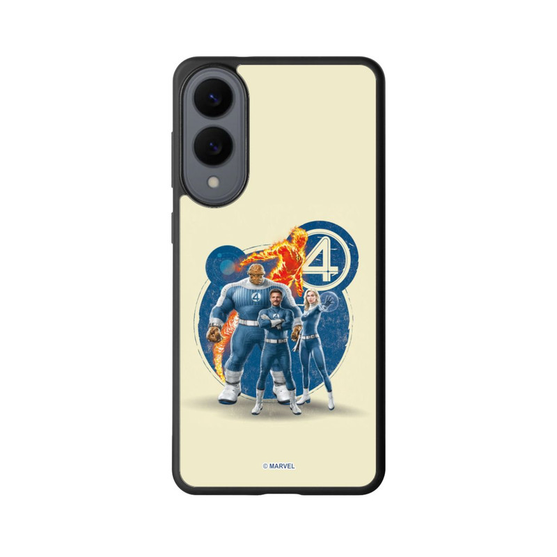 Galaxy S25 Edge Base Case The Fantastic Four Beige