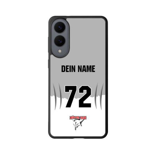 Samsung Galaxy S25 Edge Base Case Kölner Haie Trikotmotiv Personalisierbar