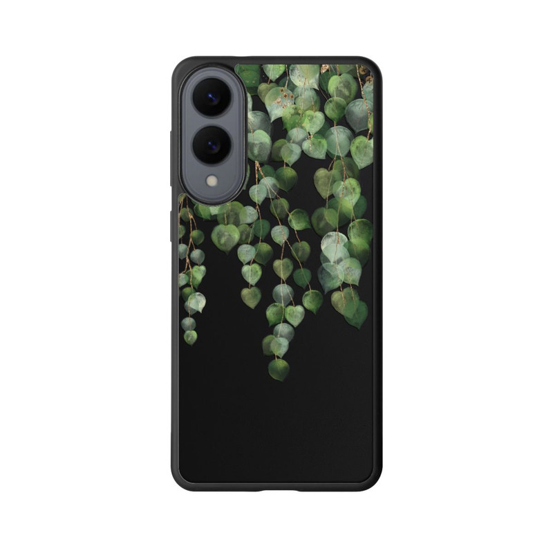 Galaxy S25 Edge Base Case Eucalyptus Hanging Watercolor Transparent