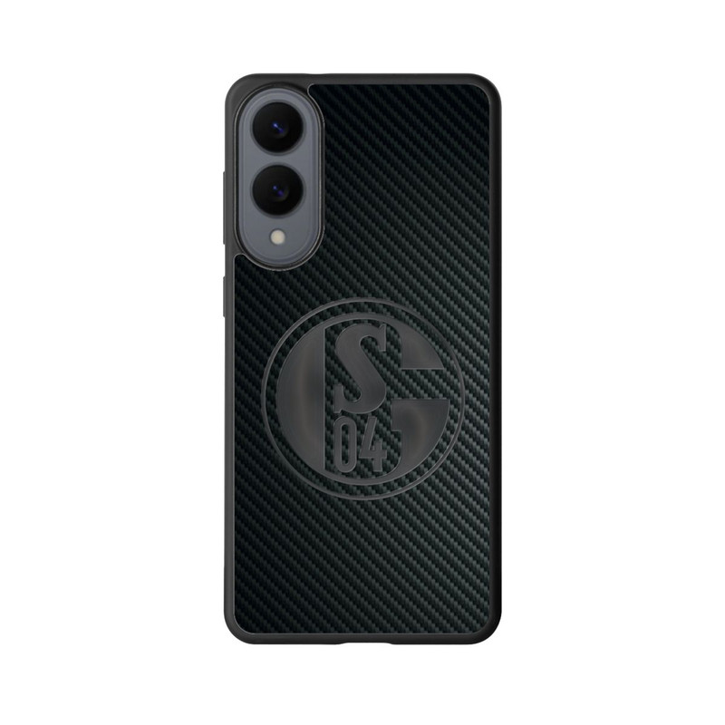 Galaxy S25 Edge Base Case Schalke 04 Carbon Look
