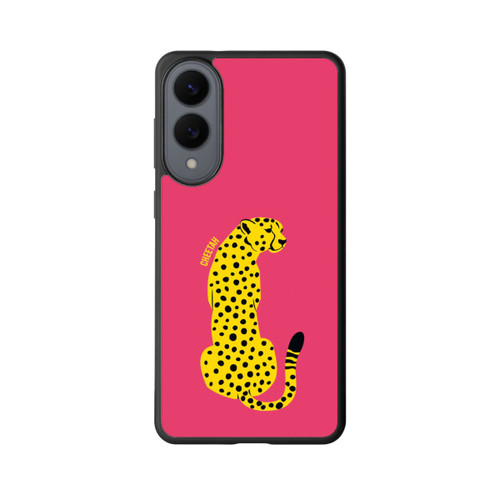Samsung Galaxy S25 Edge Base Case Colourful Yellow Cat