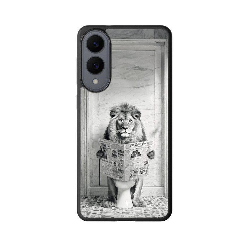 Galaxy S25 Edge Base Case Lion Toilet