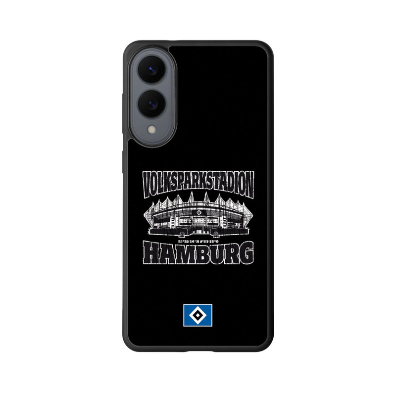 Galaxy S25 Edge Base Case HSV Volksparkstadion Schwarz