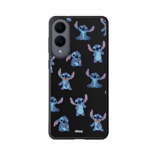 Samsung Galaxy S25 Edge Base Case Stitch Faces Pattern Transparent