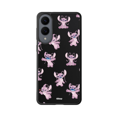 Samsung Galaxy S25 Edge Base Case Angel Faces Pattern Transparent