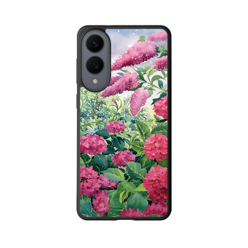 Samsung Galaxy S25 Edge Base Case Garden Hydrangeas and Buddleia by Christopher Ryland