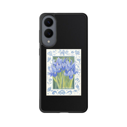 Samsung Galaxy S25 Edge Base Case Blue Iris, by Jennifer Abbott