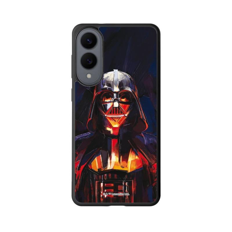 Galaxy S25 Edge Base Case Darth Vader Red Light Painting