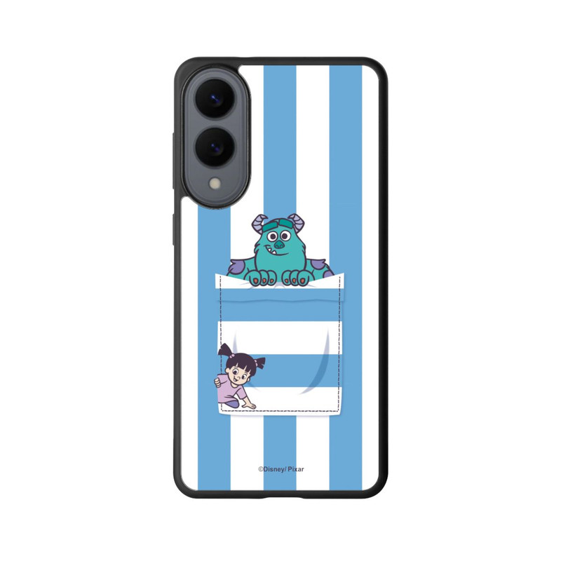Galaxy S25 Edge Base Case Monster AG Striped Pattern