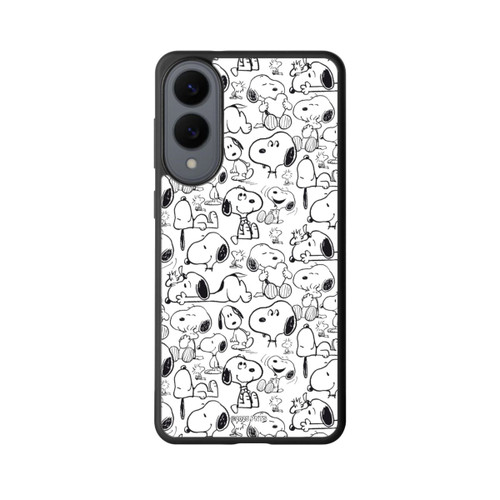 Samsung Galaxy S25 Edge Base Case Classic Snoopy Pattern White
