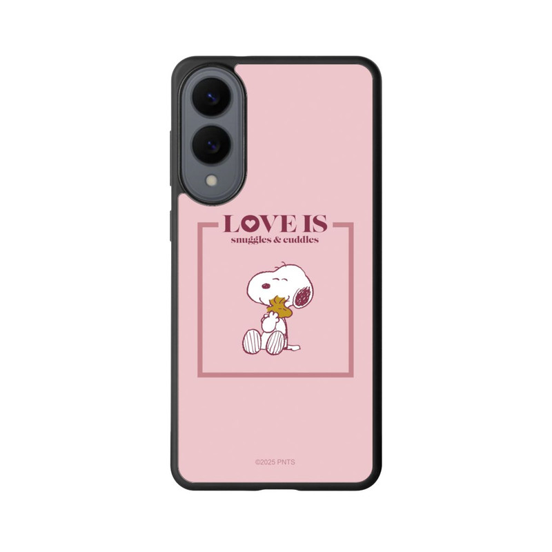 Galaxy S25 Edge Base Case Snoopy Love Is