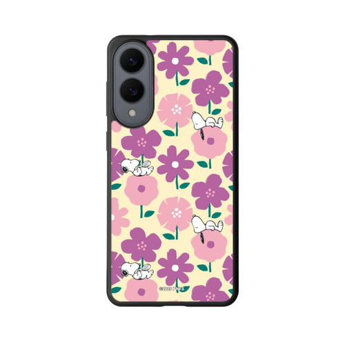 Samsung Galaxy S25 Edge Base Case Peanuts Flower Pattern Yellow