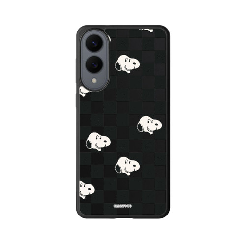 Samsung Galaxy S25 Edge Base Case Snoopy Checked Pattern