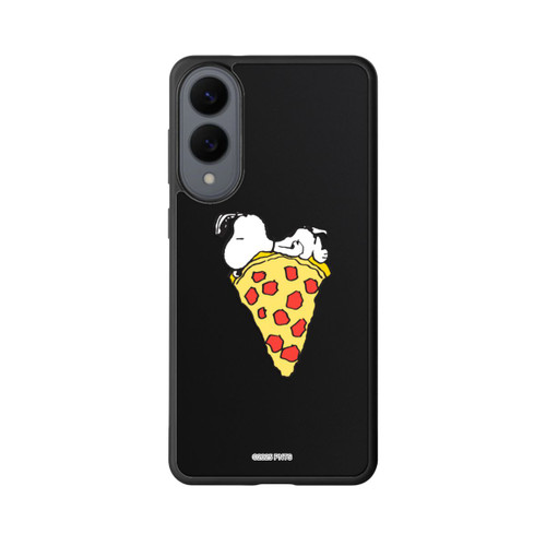 Samsung Galaxy S25 Edge Base Case Snoopy Pizza Transparent