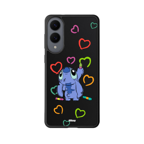 Samsung Galaxy S25 Edge Base Case Stitch Draws a Heart Transparent