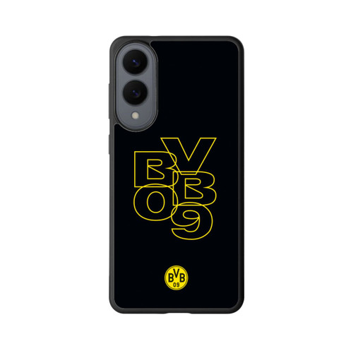 Samsung Galaxy S25 Edge Base Case BVB09 Gelb Schwarz