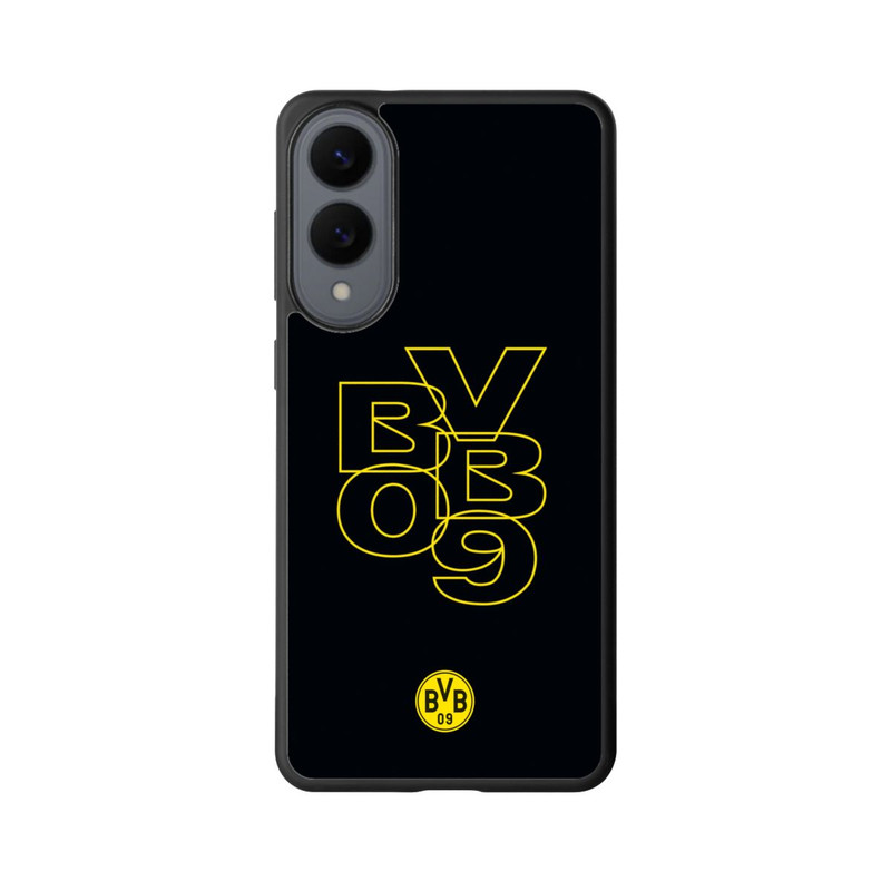 Galaxy S25 Edge Base Case BVB09 Gelb Schwarz