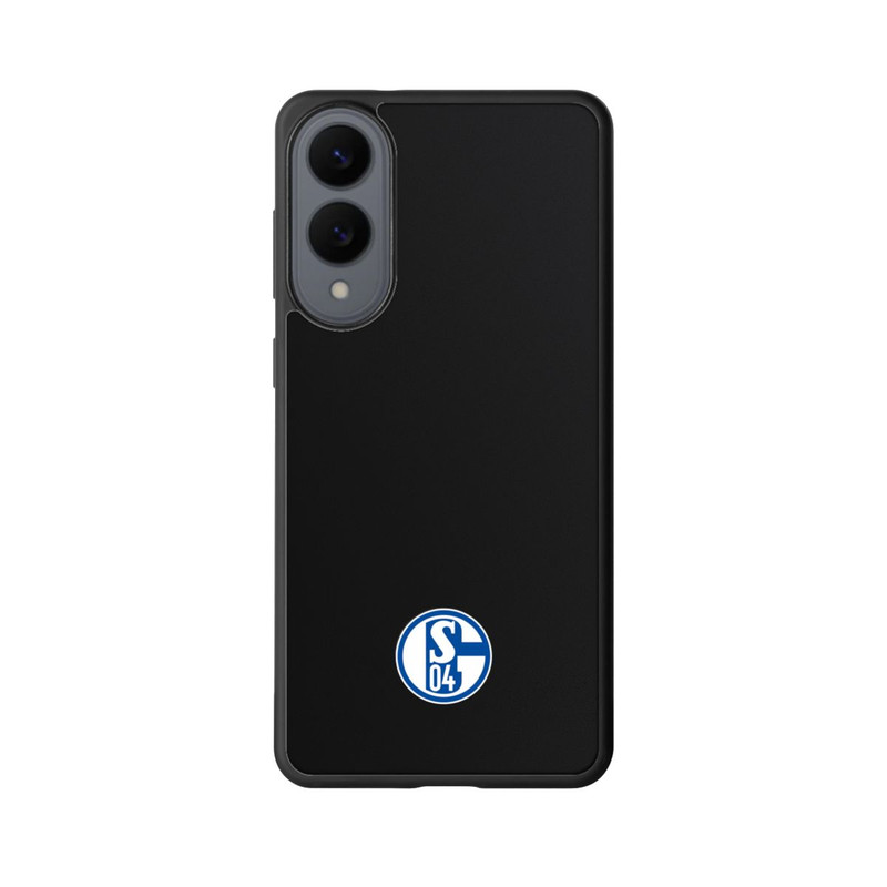 Galaxy S25 Edge Base Case FC Schalke 04 Logo Klein Transparent
