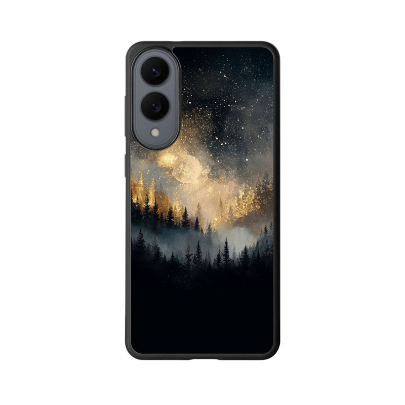 Galaxy S25 Edge Base Case nächtlicher Wald