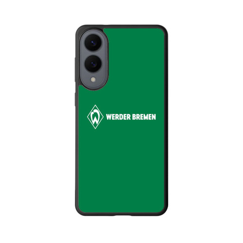 Samsung Galaxy S25 Edge Base Case Werder Bremen Schriftzug Raute Grün