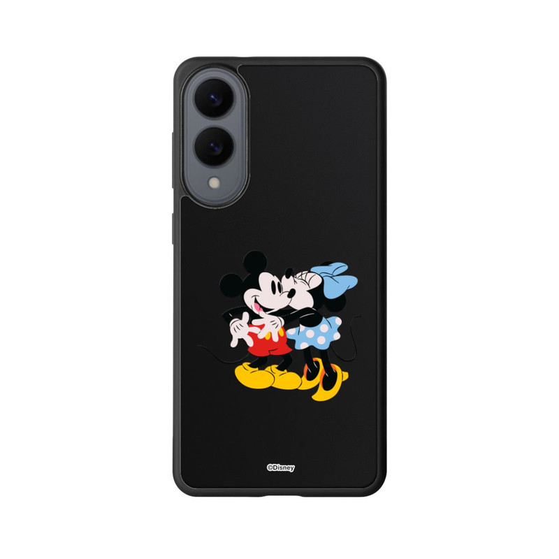 Galaxy S25 Edge Base Case Mickey and Minnie Magical Couple Transparent