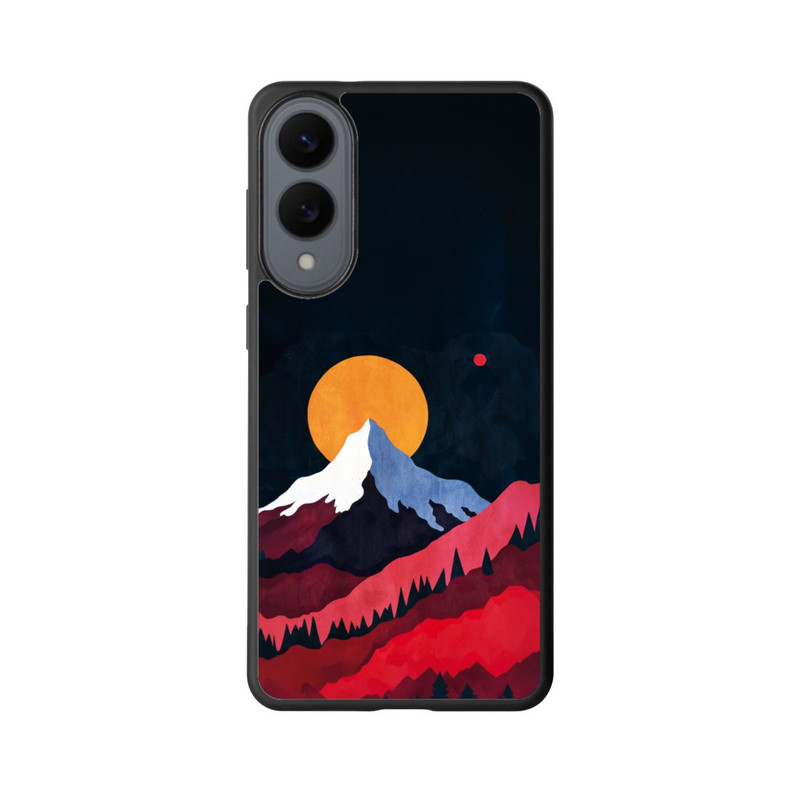 Galaxy S25 Edge Base Case Mont Blanc Abstrakt
