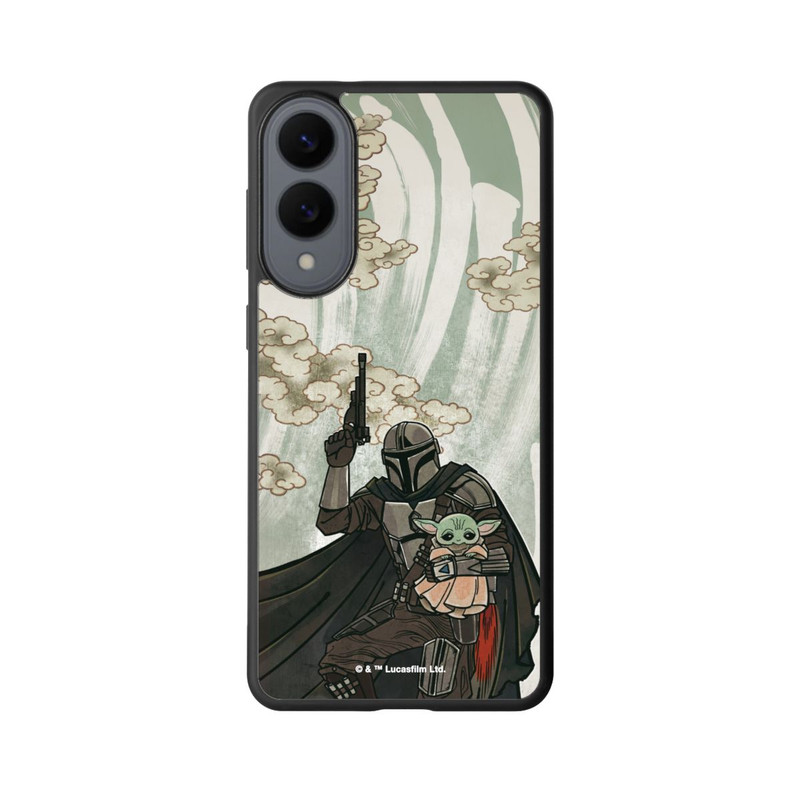 Galaxy S25 Edge Base Case Mandalorian und Child japanisch