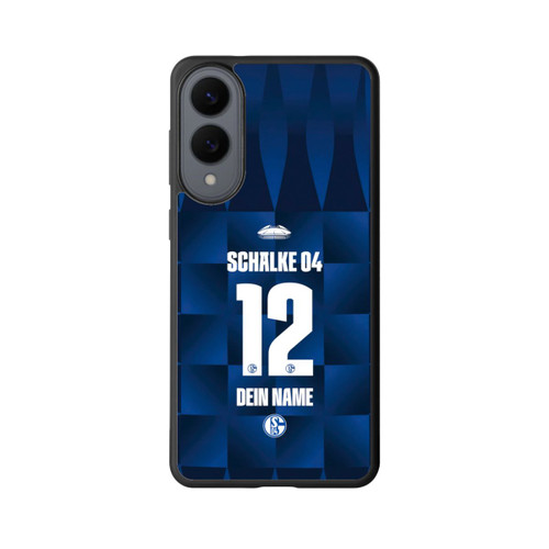 Samsung Galaxy S25 Edge Base Case Schalke 04 Trikot Personalisierbar 26-27