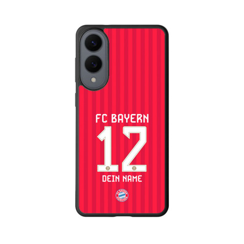 Samsung Galaxy S25 Edge Base Case FC Bayern München Trikot Personalisierbar 26-27