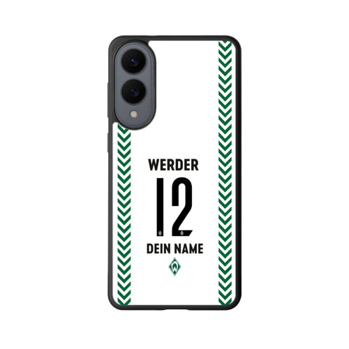 Samsung Galaxy S25 Edge Base Case Werden Bremen Trikot Personalisierbar 26-27