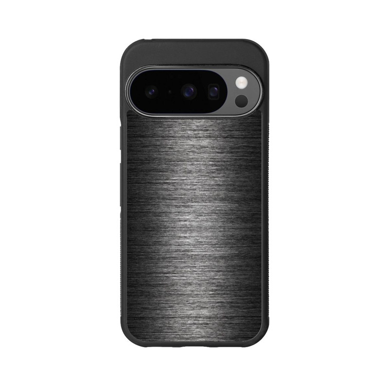 Pixel 10 Pro Base Case Metal Look - Anthrazit